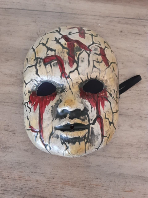 Babyface Killer Mask Scary Halloween Ghost Masquerade Hills Run Red Bloody Mask