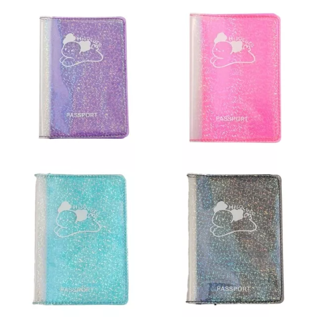Passport Holder Cover Wallet Cute PVC Card Travel Card Pouch Wedding