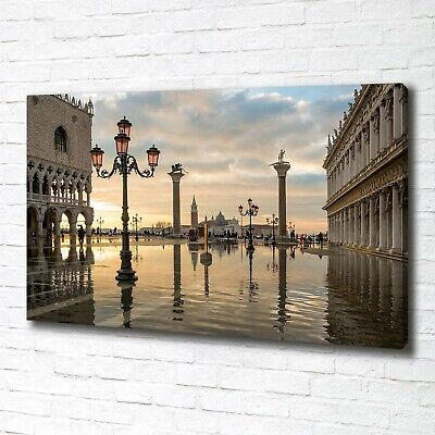 Tulup Image Sur Toile Tableau Imprimé 100x70cm - Venise Italie