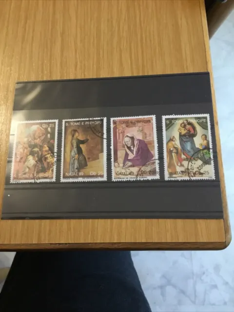 Briefmarken S. Tome E Principe 1989
