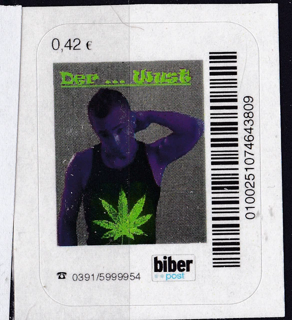 Privatpost. Biberpost. Hanf, postfrisch