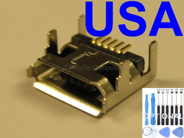 Micro USB Charging Port Charger Connector for JBL Flip 3 Bluetooth Speaker USA