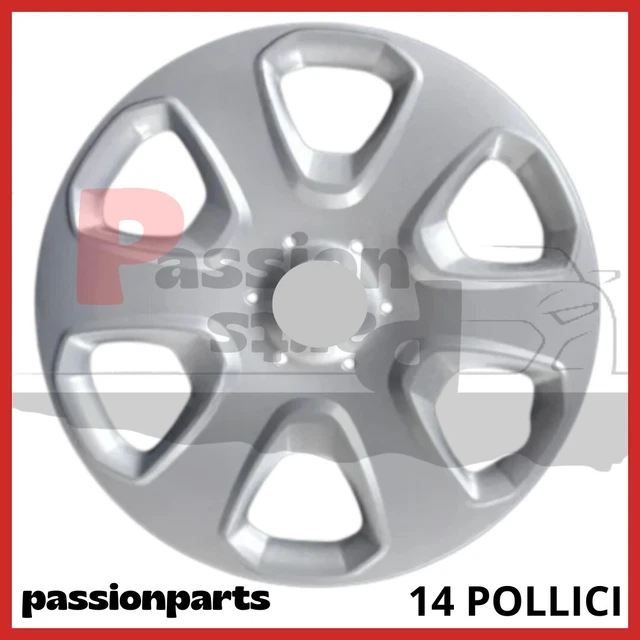 Set 4 Coppe Ruota Copricerchio Borchie Ford Focus C-Max Dal 2010 R 16