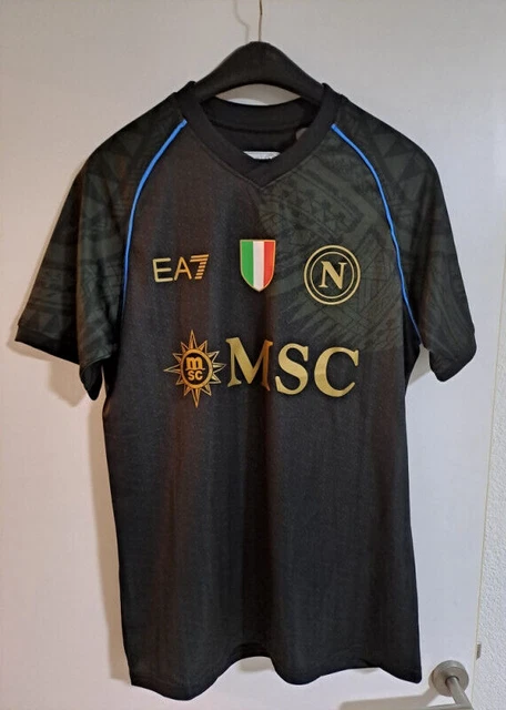 Maillot Gardien SSC Napoli Away 2020/21 – Kombat Pro, Manches Courtes, Col V