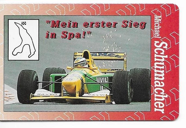 Rare / Carte Telephonique - Formule 1 Michael Schumacher F1 Race Car / Phonecard