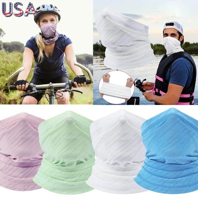 Cooling Biker Tube Bandana Face Scarf Neck Gaiter Headband Mask Cover Balaclava