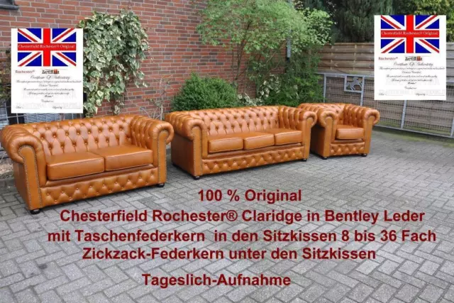 Chesterfield Rochester® Graham in Bentley Leder E100