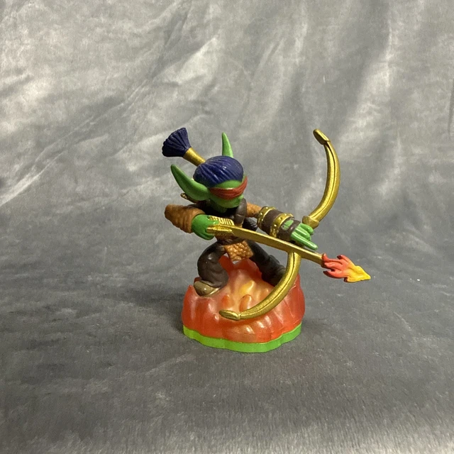 Figurine Skylanders Spyro's Adventure - Flameslinger Archer Feu - Série 1 - Occasion