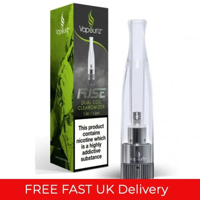 Vapouriz Fuse Tank Clearomiser 1.6ml  | FROM £4.26 EACH | FREE Tracked Delivery