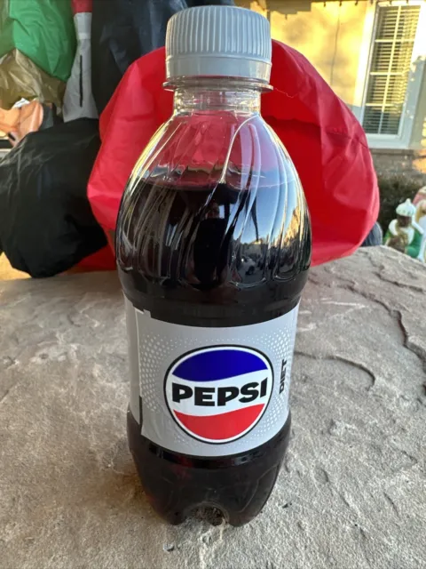 Diet Pepsi Cola 12oz Plastic Bottle Rare! Error Misprint In Label Color NEW
