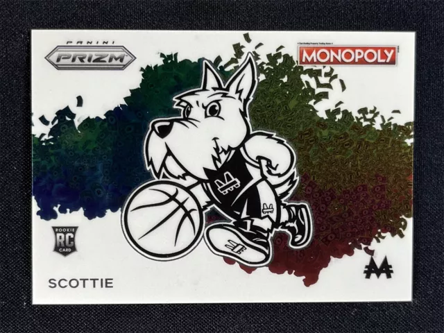 2023-24 Panini Prizm Monopoly Scottie/Money Color Blast RC Case Hit SSP