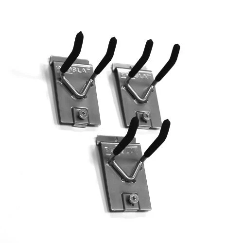 Double 4-Inch Locking Hooks Designed for Proslat PVC Slatwall, ...