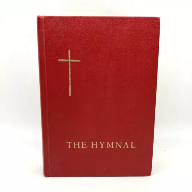 Vintage THE HYMNAL 1940 of the Protestant Episcopal Church 1968 Red Book Cover