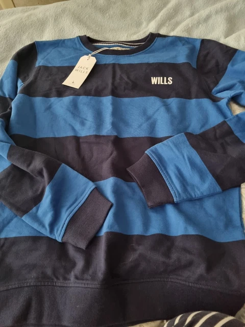 Felpa Jack Wills 14 anni Ragazzi Crew Collo Maglione Maglione Maglione Casual Top