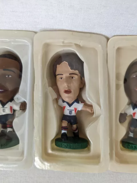 Corinthian Prostars England Figure Bundle Ince Campbell Neville WC 98 3