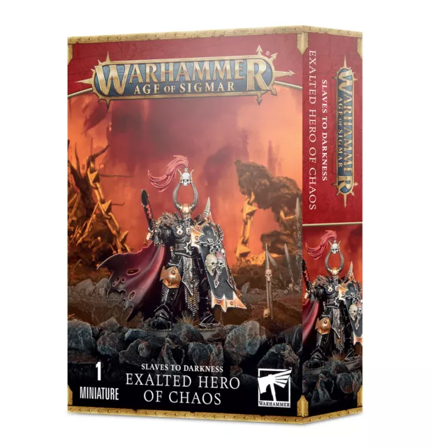 Warhammer Age of Sigmar Slaves to Darkness Exalted Hero of Chaos