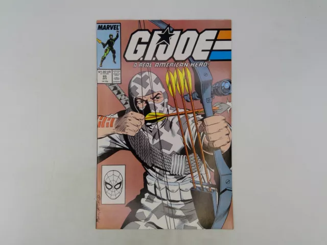 G.I. Joe A Real American Hero #85 Marvel Comics 1989 VF- Storm Shadow!