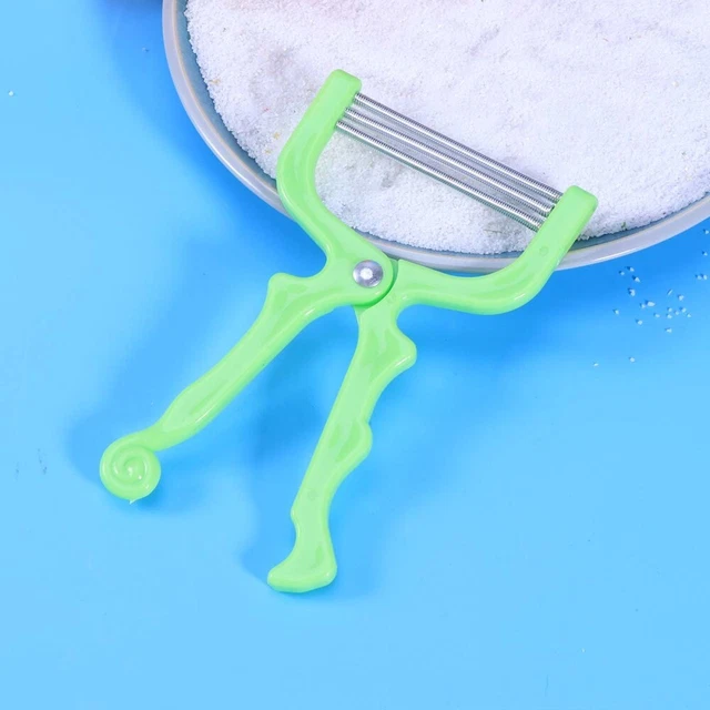 Herramienta de belleza para enhebrar removedor de vello facial para mujer depiladora facial