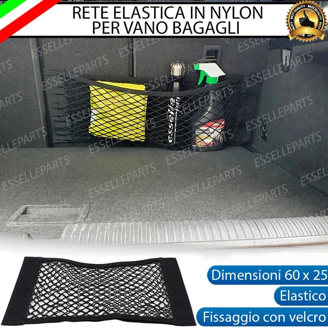QUARKZMAN 2 Pezzi Rete Elastica Universale per Sedile Posteriore del Bagagliaio dell'Auto 15.75x9.84