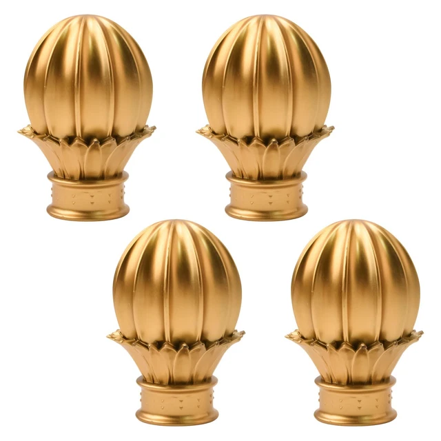 Mromax Lot De 4 Supports De Tringle À Rideaux Double En Alliage D