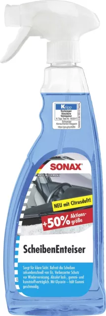 Sonax Scheibenenteiser 750 ml Scheibenentfroster Enteiser