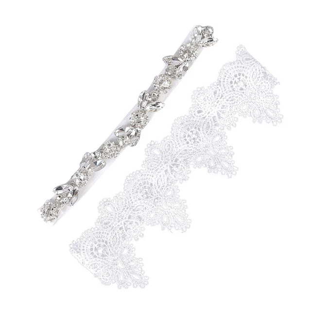 2 pz set da sposa stile europeo decorazione matrimonio cinture da sposa abito da sposa