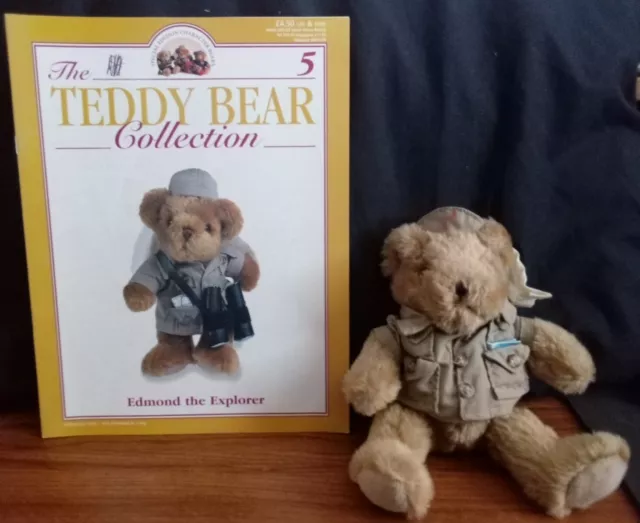 The Teddy Bear Collection Magazine And Ted Edmond The Explorer Good Condition