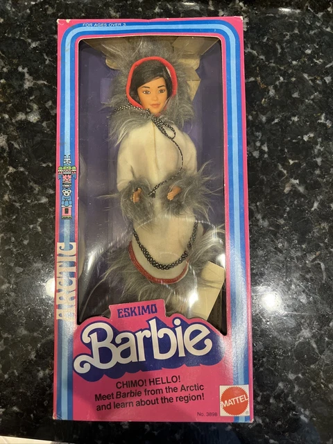 1981 Mattel Barbie Dolls Of The World DOTW NRFB Eskimo Artic