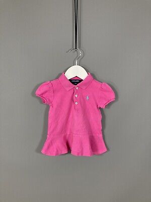 RALPH LAUREN Polo Shirt - Age 2yrs - Pink - Great Condition - Girl’s