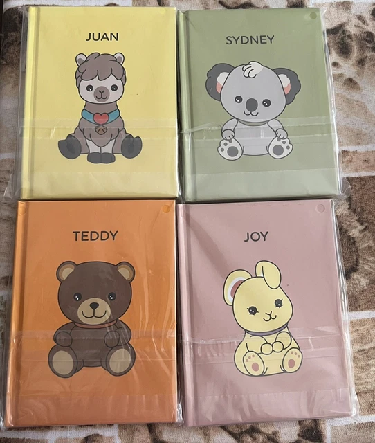 4 Blocchi A6 Thun Teddy Sidney Juan Joy