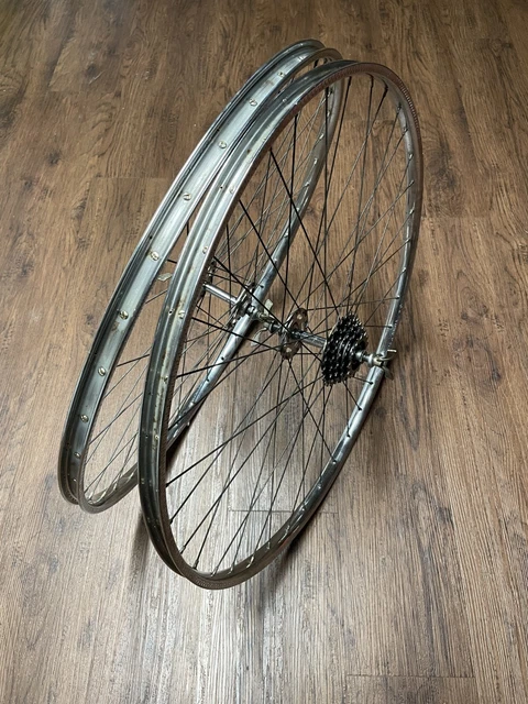Roue Avant Rigida 28" Tubulaire – Vélo Ancien – Très Bon état