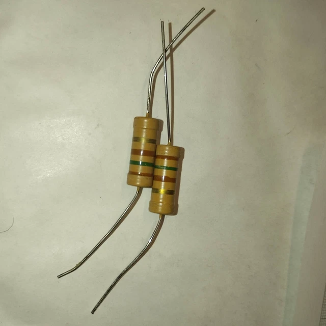 Résistance Bobinée 1 Ohm 4W - NOS (New Old Stock) - Lot De 1 Pièce - Pour électronique