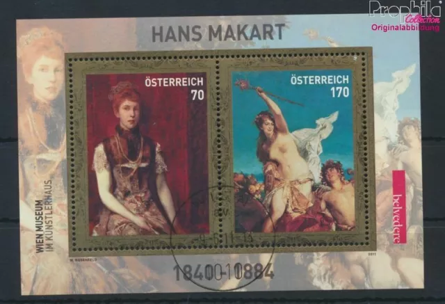 Briefmarken Österreich 2011 Mi Block64 (kompl.Ausg.) gestempelt Kunst(9621060