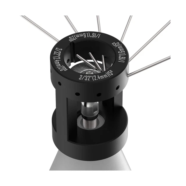 3mirrors ALUMINUM Tungsten Electrode Sharpener Grinder Head TIG Welding Tool ...