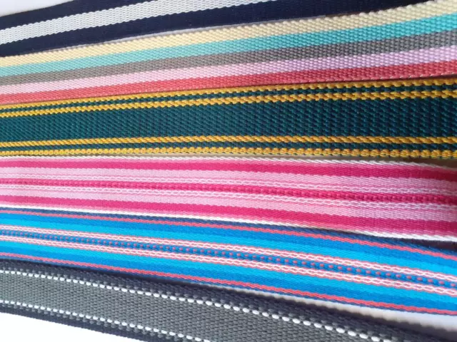 Cotton Canvas Webbing Belting Fabric Strap Bag Making Thick DIY