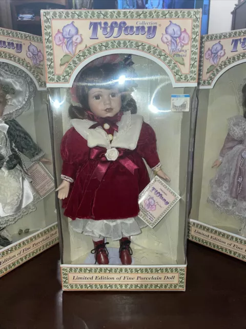 Tiffany Collection Tiffany Pacini Collector’s Doll Edition Certificate NEW