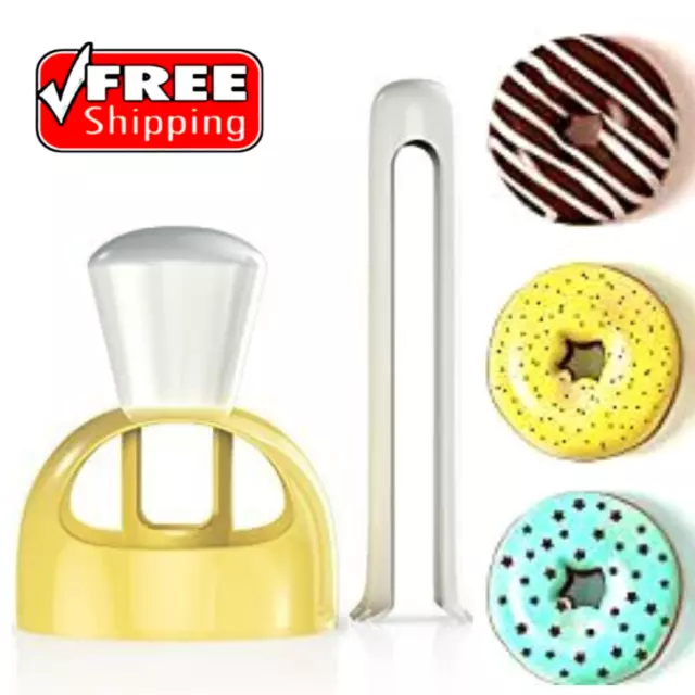 DIY Creative Donut Mold Doughnuts Cooking Cutter Desserts Bread Cutting Maker