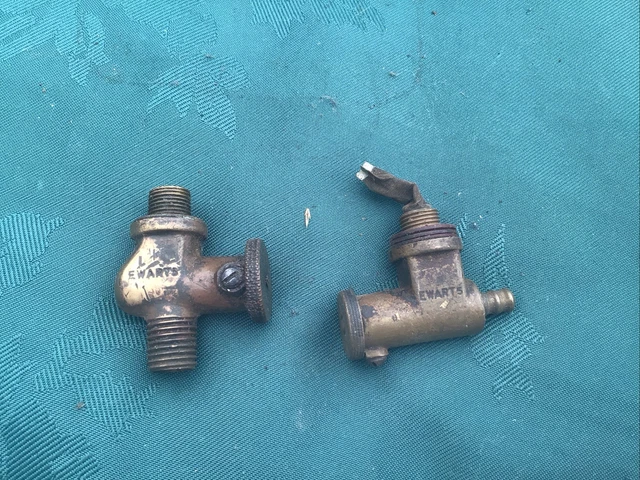 2PCS 1/4 Inch Gas Fuel Shut Off Inline Petcock Valve For Honda ATV Dirt Bike