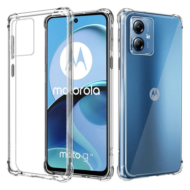 For Motorola Moto E13 E22i E7 Power G14 G32 G30 G50 Clear Case Shockproof Cover