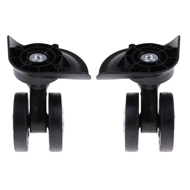 2pcs Dia.5.5cm Plastic Luggage Suitcase Accessories
