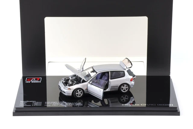 Tarmac Works 1/64 Honda Civic EG6 #57 Team NoRI-P – Miniature Moulée – Neuf
