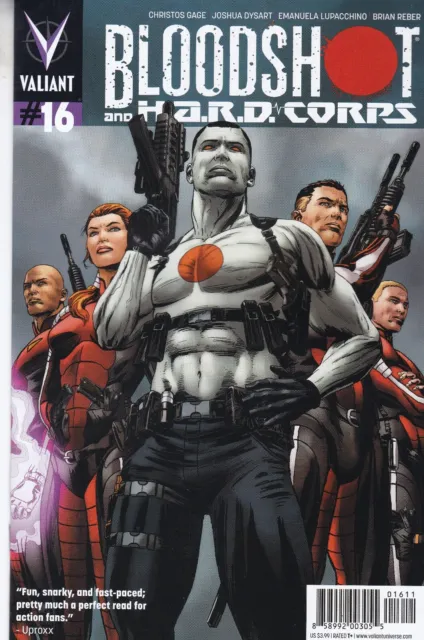Valiant Comics Bloodshot & Hard Corps #16 Nov 2013 Fast P&P Same Day Dispatch