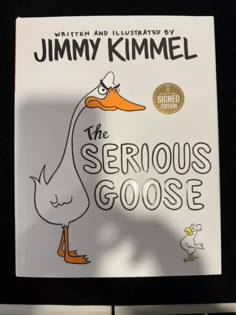 Jimmy Kimmel Signed Book Edition Beckett Authentic Autograph The Serious Goose