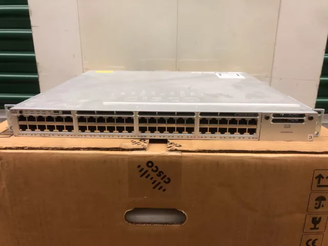 Conmutador Ethernet totalmente administrado Cisco WS-C3850-48F-L - 48 puertos