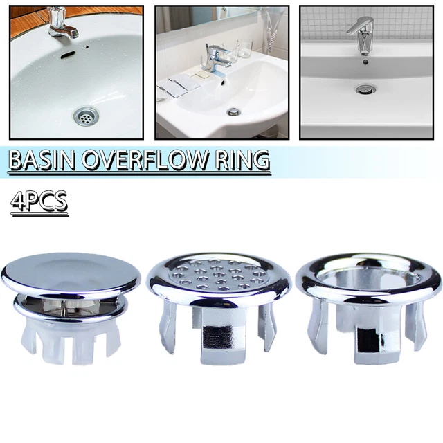 Anello di trabocco lavandino cucina rivestimento lavandino bagno foro scarico rotondo Y