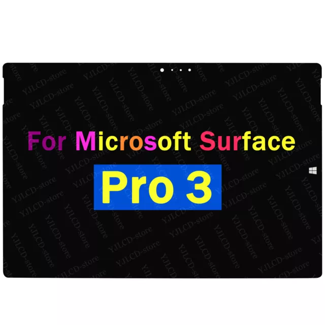 for Microsoft Surface Pro 3 1631 12" LCD Touch Screen Digitizer LTL120QL01-003