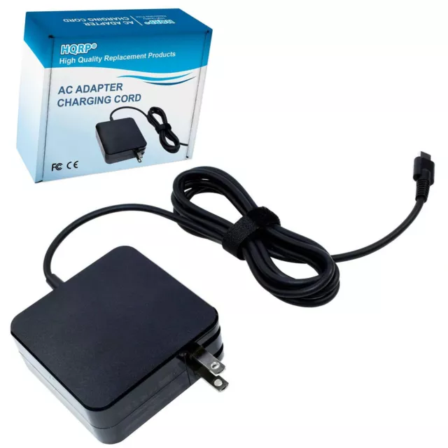 Caricabatterie adattatore CA HQRP per alimentatore cavo USB-C sostitutivo...