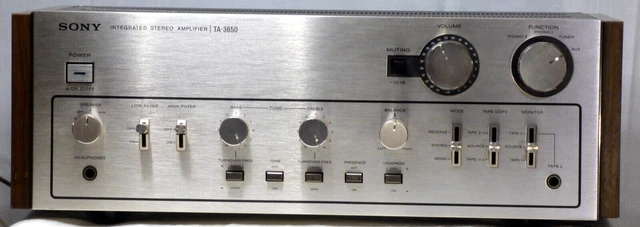 AMPLI MITSUBISHI DA-U310 2X50 Watts de 1977 (Scott Marantz Akai Sanyo