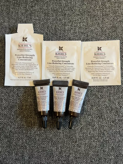 Set of 6 KIEHLS Powerful Strength Line Reducing Concentrate 5 ml / 0.17 oz Set of 6 KIEHLS Powerful Strength Line Reducing Concentrate 5 ml / 0.17 oz