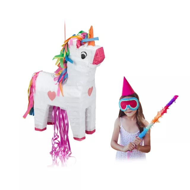 Piñata unicornio para rellenar Juego fiesta Piñata niñas Celebración cumpleaños